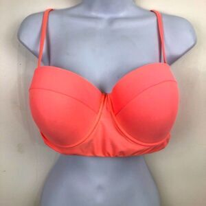 NWOT 4 XL Peach Bikini Top!!